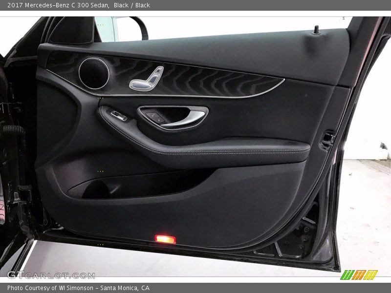 Black / Black 2017 Mercedes-Benz C 300 Sedan