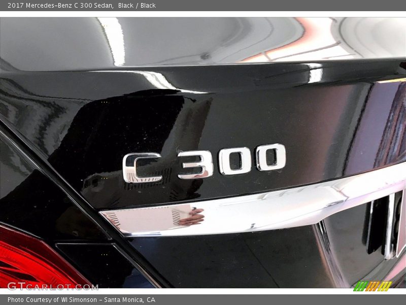 Black / Black 2017 Mercedes-Benz C 300 Sedan