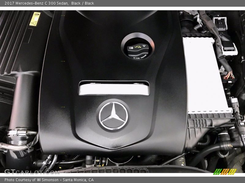 Black / Black 2017 Mercedes-Benz C 300 Sedan