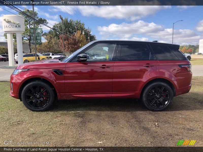  2021 Range Rover Sport HST Firenze Red Metallic