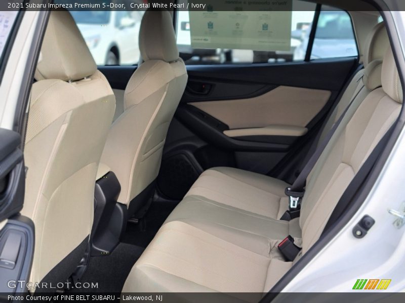 Crystal White Pearl / Ivory 2021 Subaru Impreza Premium 5-Door