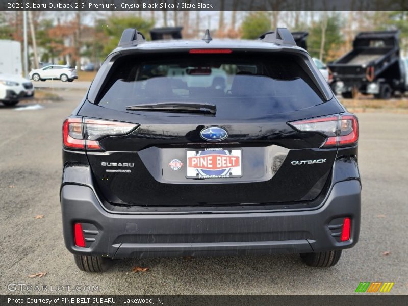 Crystal Black Silica / Slate Black 2021 Subaru Outback 2.5i Premium