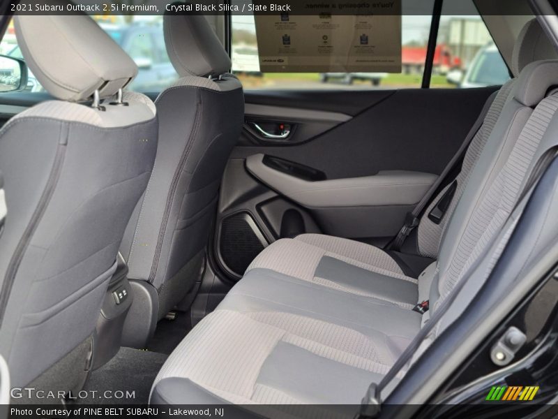 Crystal Black Silica / Slate Black 2021 Subaru Outback 2.5i Premium