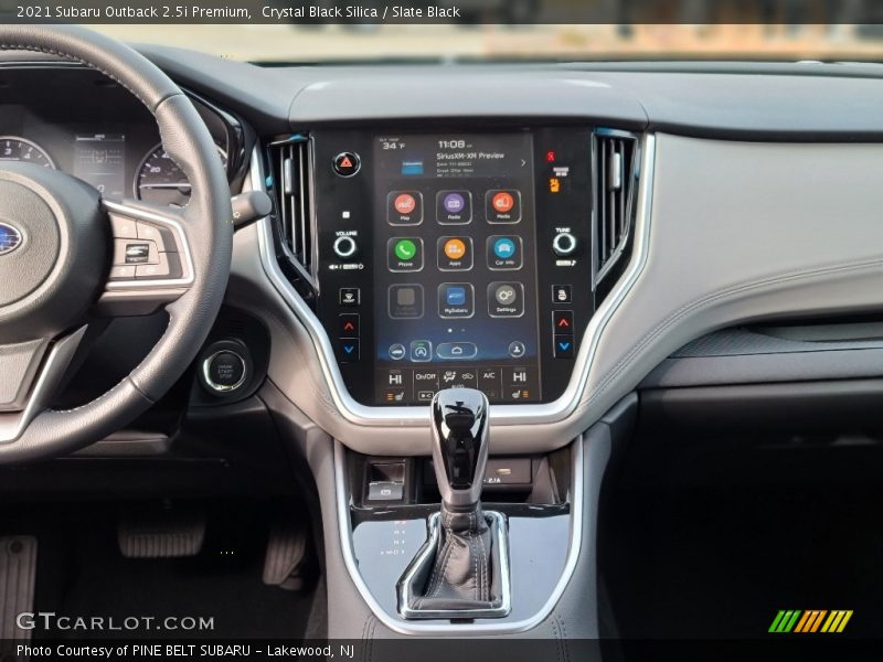 Crystal Black Silica / Slate Black 2021 Subaru Outback 2.5i Premium