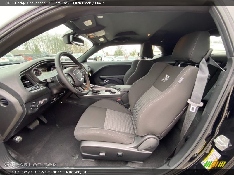  2021 Challenger R/T Scat Pack Black Interior