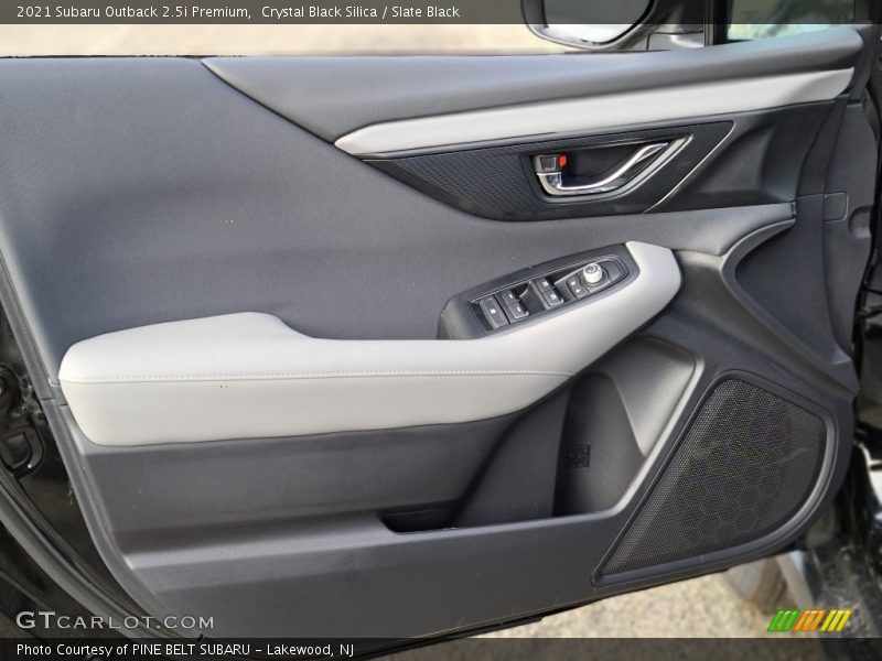 Crystal Black Silica / Slate Black 2021 Subaru Outback 2.5i Premium