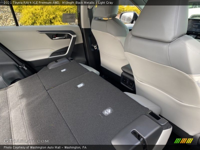 Midnight Black Metallic / Light Gray 2021 Toyota RAV4 XLE Premium AWD