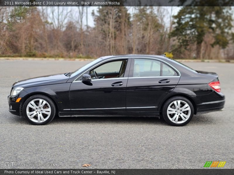 Black / Almond/Mocha 2011 Mercedes-Benz C 300 Luxury 4Matic