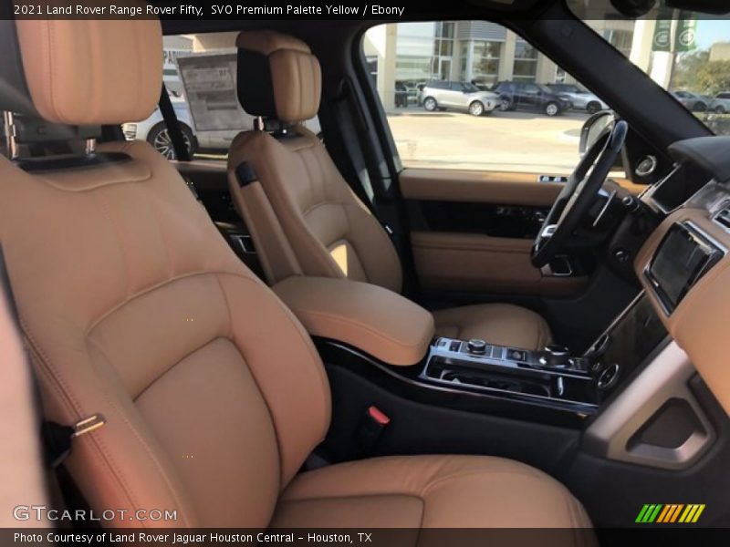 Front Seat of 2021 Range Rover Fifty