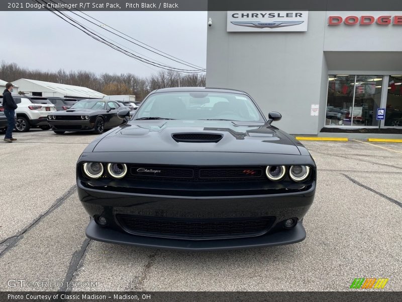 Pitch Black / Black 2021 Dodge Challenger R/T Scat Pack