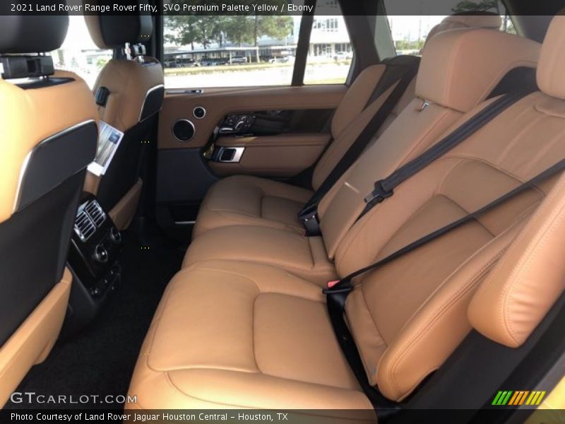 Rear Seat of 2021 Range Rover Fifty