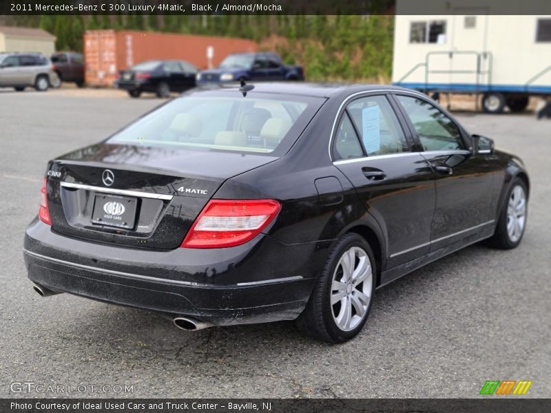 Black / Almond/Mocha 2011 Mercedes-Benz C 300 Luxury 4Matic