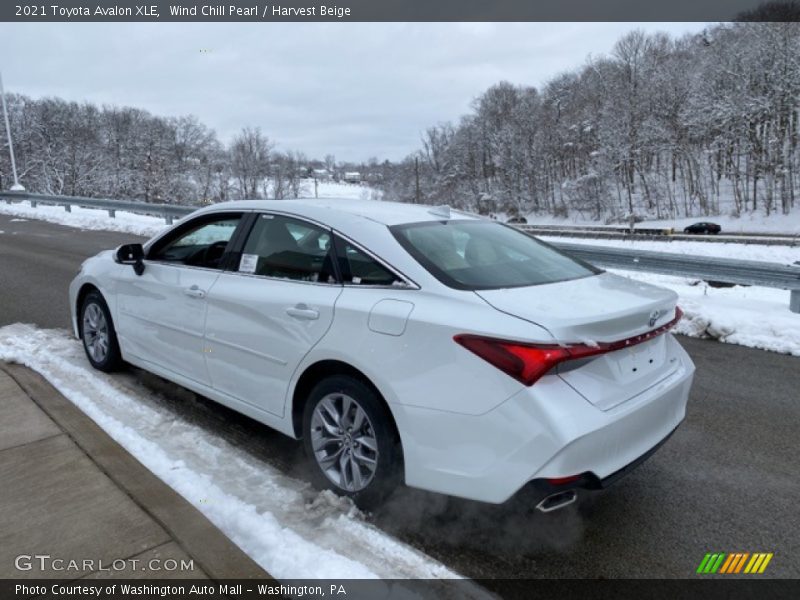 Wind Chill Pearl / Harvest Beige 2021 Toyota Avalon XLE