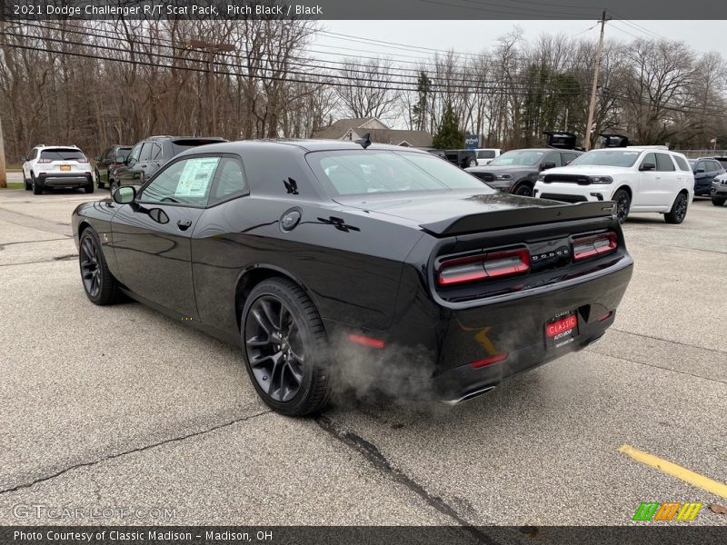 Pitch Black / Black 2021 Dodge Challenger R/T Scat Pack