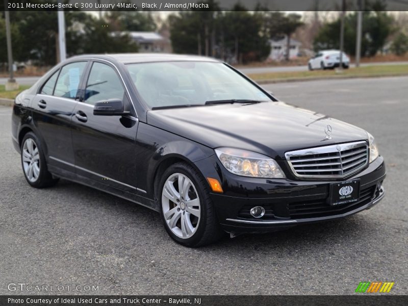 Black / Almond/Mocha 2011 Mercedes-Benz C 300 Luxury 4Matic