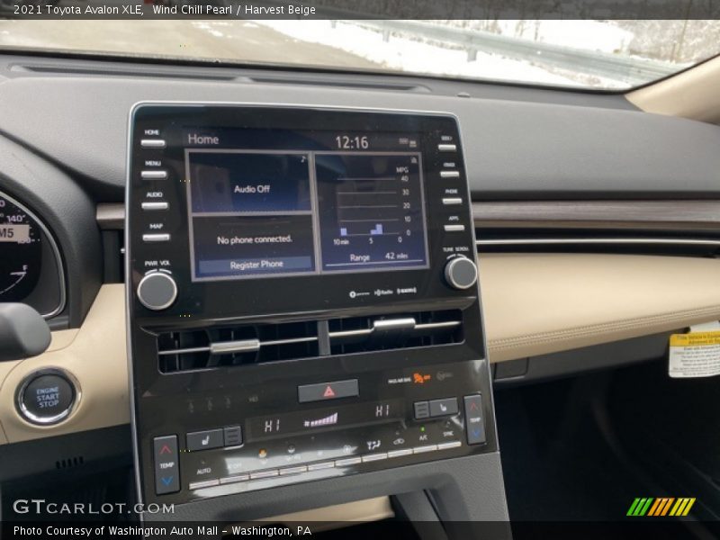 Wind Chill Pearl / Harvest Beige 2021 Toyota Avalon XLE