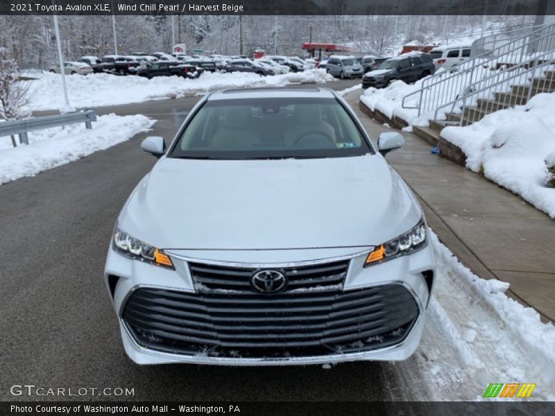 Wind Chill Pearl / Harvest Beige 2021 Toyota Avalon XLE