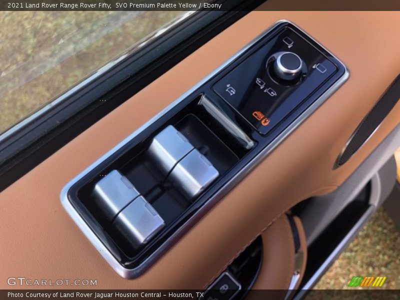 Controls of 2021 Range Rover Fifty