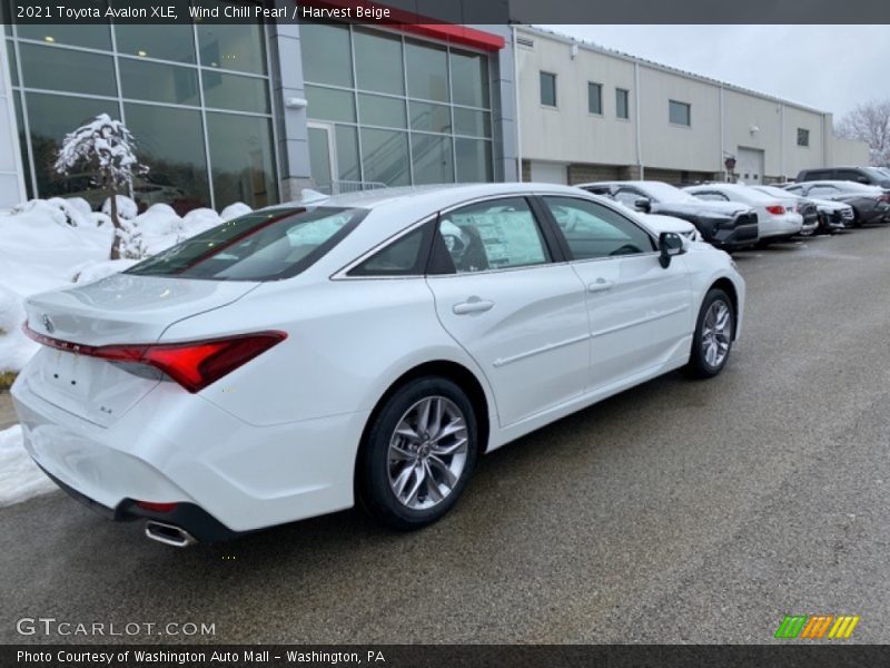 Wind Chill Pearl / Harvest Beige 2021 Toyota Avalon XLE