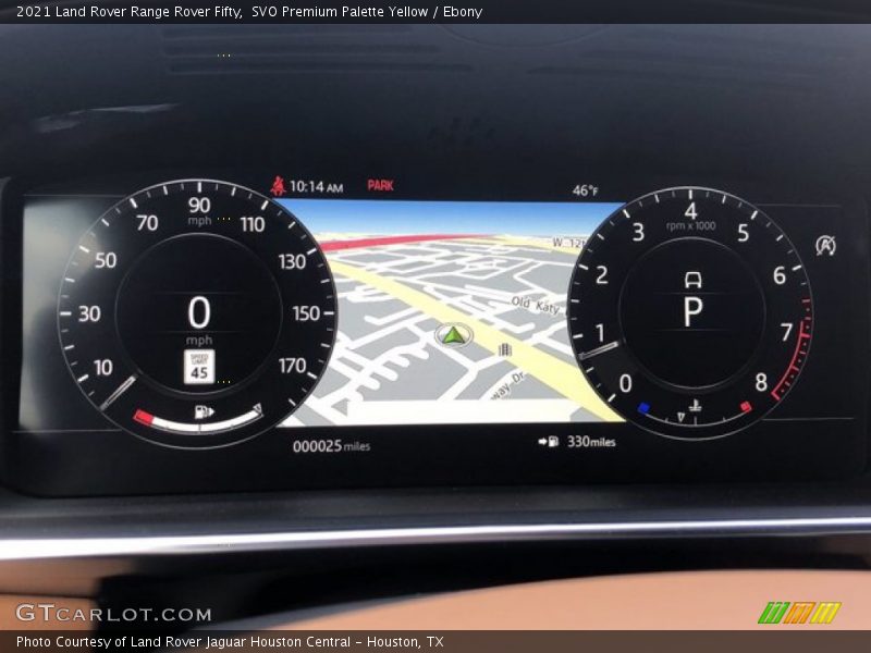  2021 Range Rover Fifty Fifty Gauges