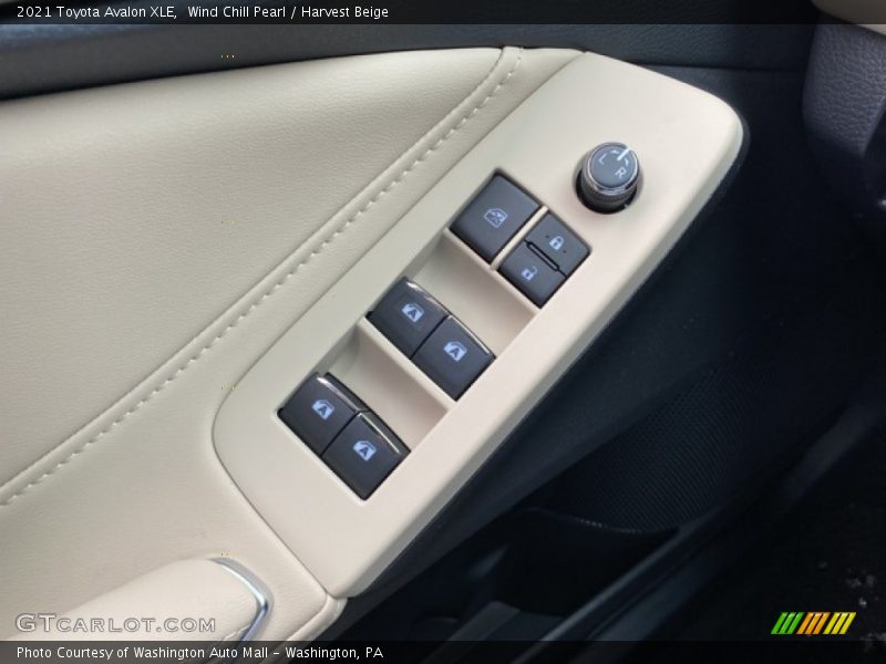 Controls of 2021 Avalon XLE
