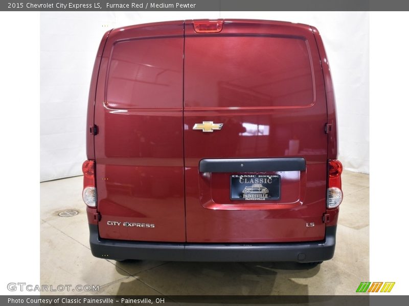 Furnace Red / Medium Pewter 2015 Chevrolet City Express LS