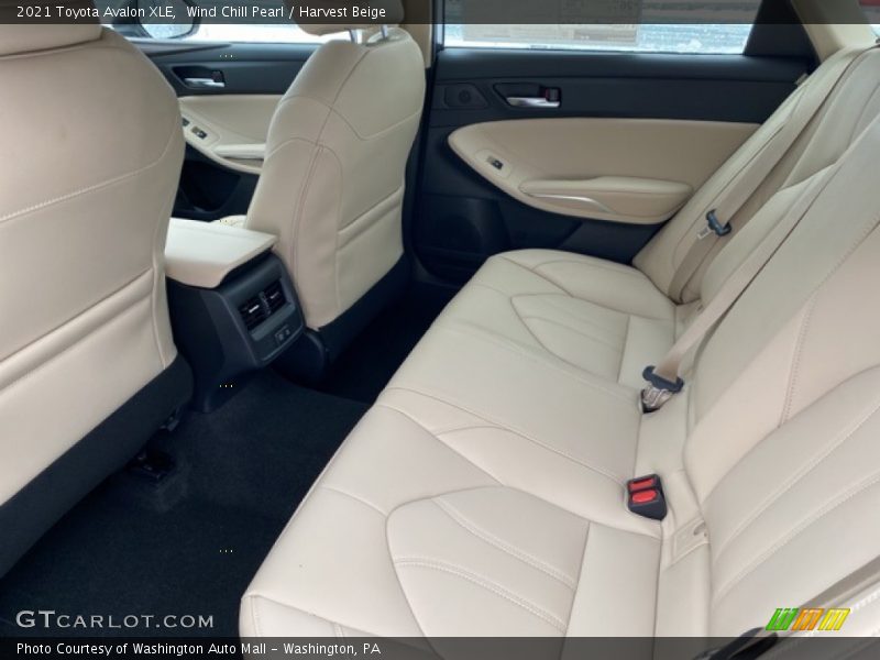 Rear Seat of 2021 Avalon XLE