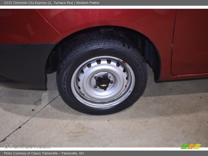 Furnace Red / Medium Pewter 2015 Chevrolet City Express LS