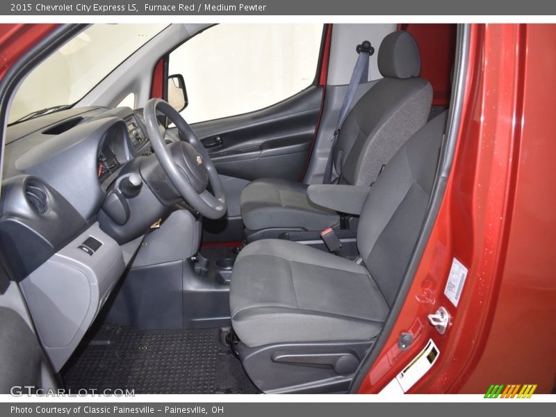 Furnace Red / Medium Pewter 2015 Chevrolet City Express LS