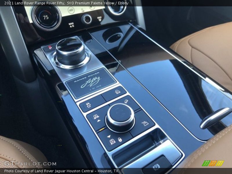 Controls of 2021 Range Rover Fifty