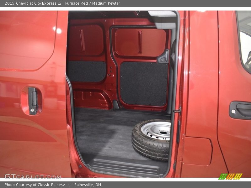 Furnace Red / Medium Pewter 2015 Chevrolet City Express LS