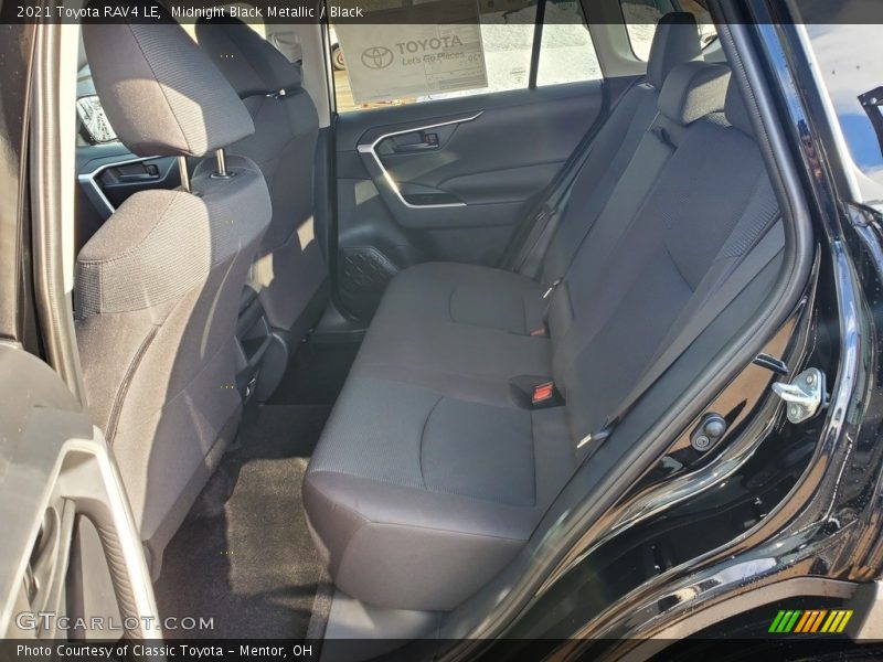 Midnight Black Metallic / Black 2021 Toyota RAV4 LE