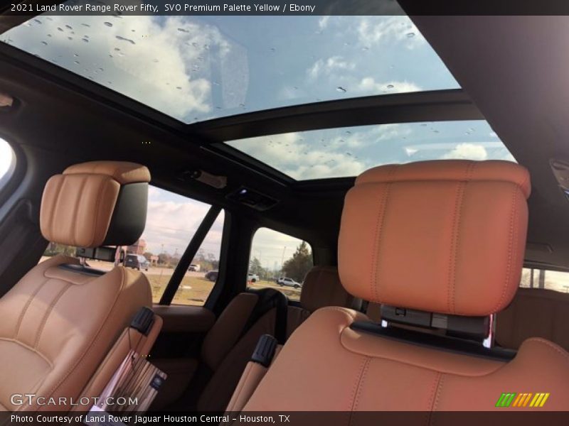 Sunroof of 2021 Range Rover Fifty