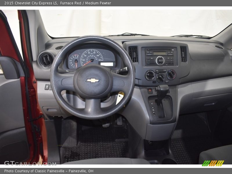 Furnace Red / Medium Pewter 2015 Chevrolet City Express LS