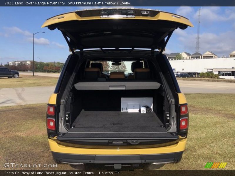  2021 Range Rover Fifty Trunk