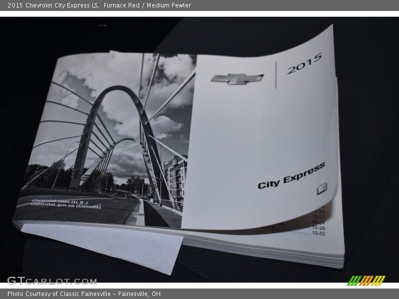 Furnace Red / Medium Pewter 2015 Chevrolet City Express LS