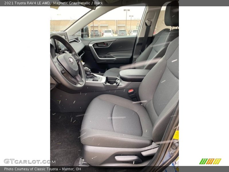 Magnetic Gray Metallic / Black 2021 Toyota RAV4 LE AWD
