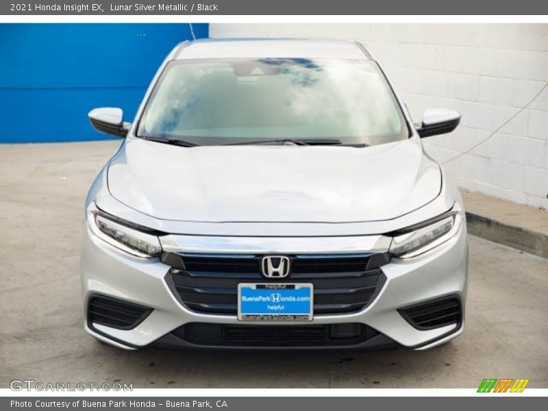 Lunar Silver Metallic / Black 2021 Honda Insight EX