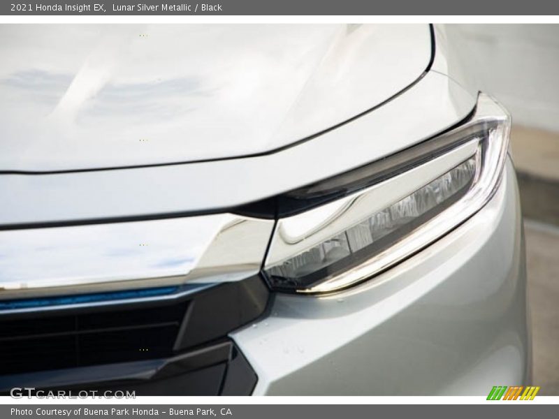 Lunar Silver Metallic / Black 2021 Honda Insight EX