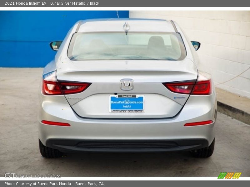 Lunar Silver Metallic / Black 2021 Honda Insight EX