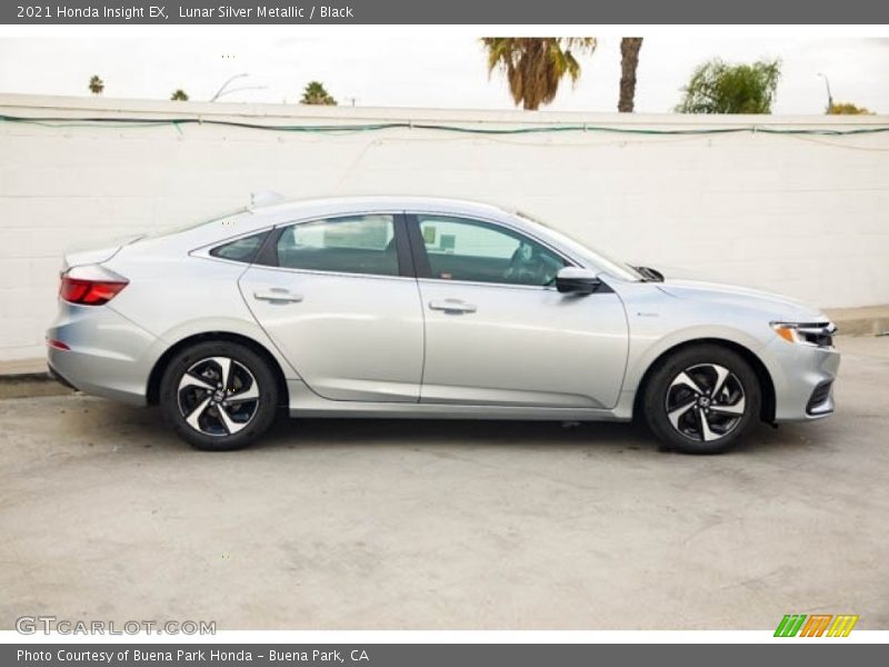 Lunar Silver Metallic / Black 2021 Honda Insight EX