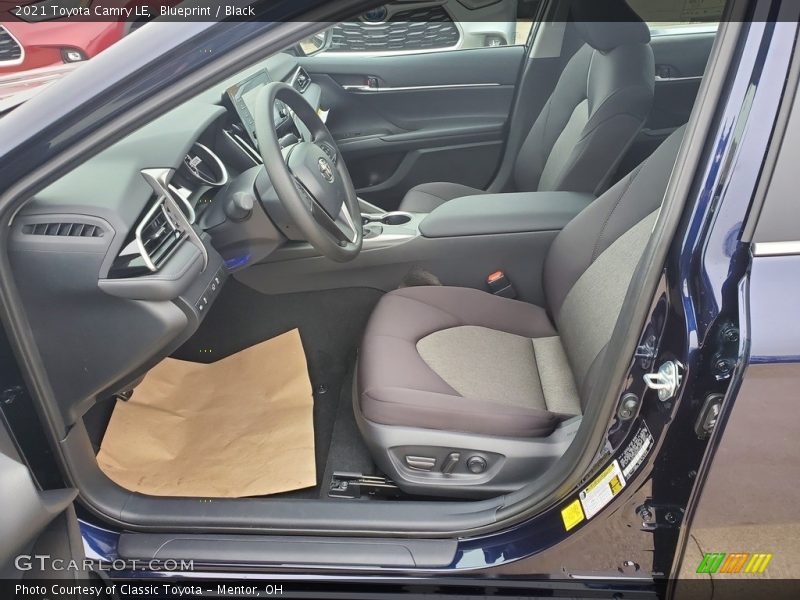 Blueprint / Black 2021 Toyota Camry LE