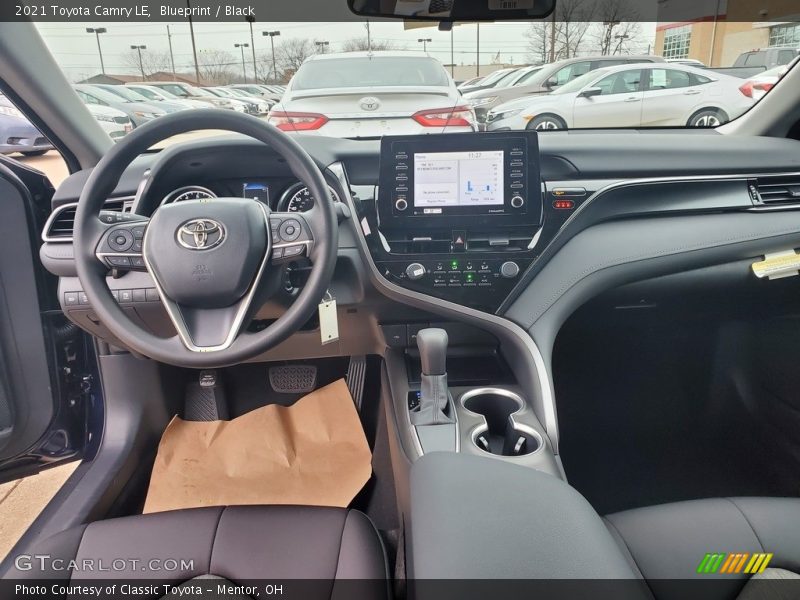 Blueprint / Black 2021 Toyota Camry LE