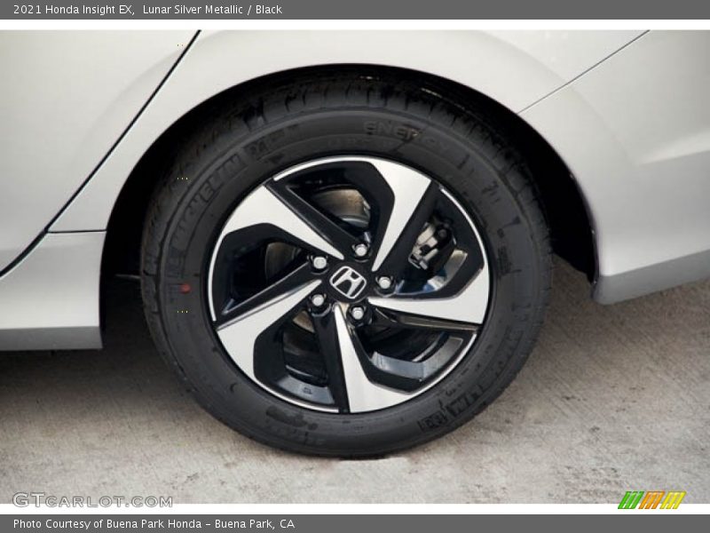 Lunar Silver Metallic / Black 2021 Honda Insight EX