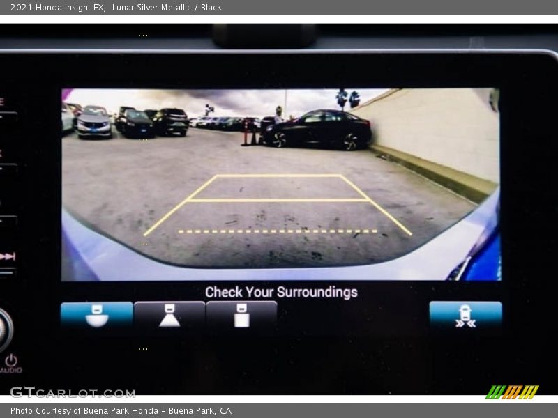 Lunar Silver Metallic / Black 2021 Honda Insight EX