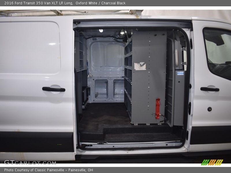 Oxford White / Charcoal Black 2016 Ford Transit 350 Van XLT LR Long