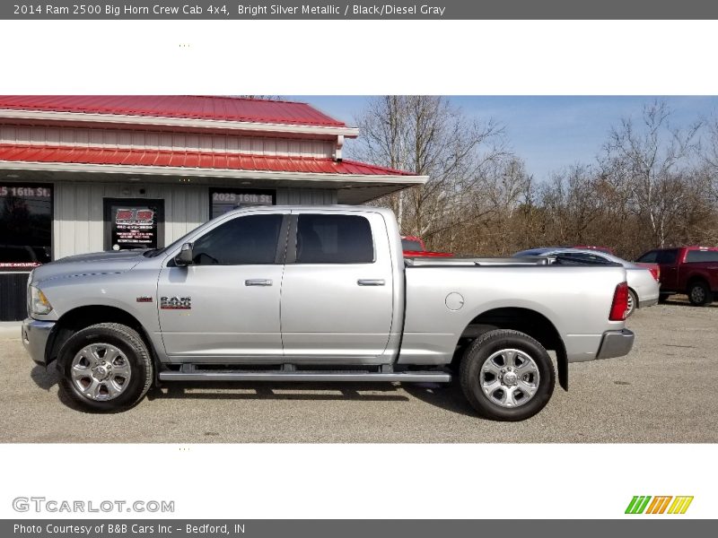  2014 2500 Big Horn Crew Cab 4x4 Bright Silver Metallic