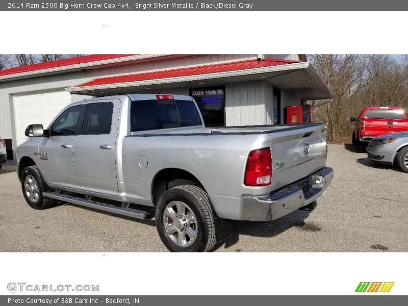 Bright Silver Metallic / Black/Diesel Gray 2014 Ram 2500 Big Horn Crew Cab 4x4