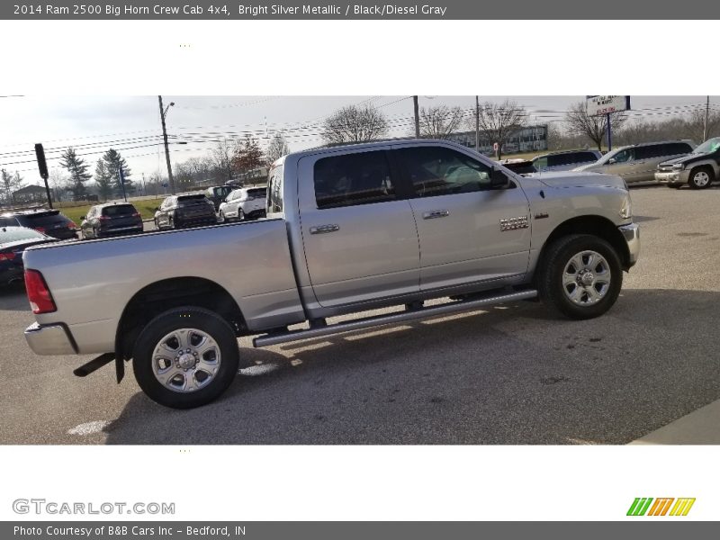 Bright Silver Metallic / Black/Diesel Gray 2014 Ram 2500 Big Horn Crew Cab 4x4