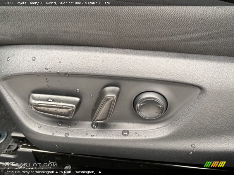 Midnight Black Metallic / Black 2021 Toyota Camry LE Hybrid